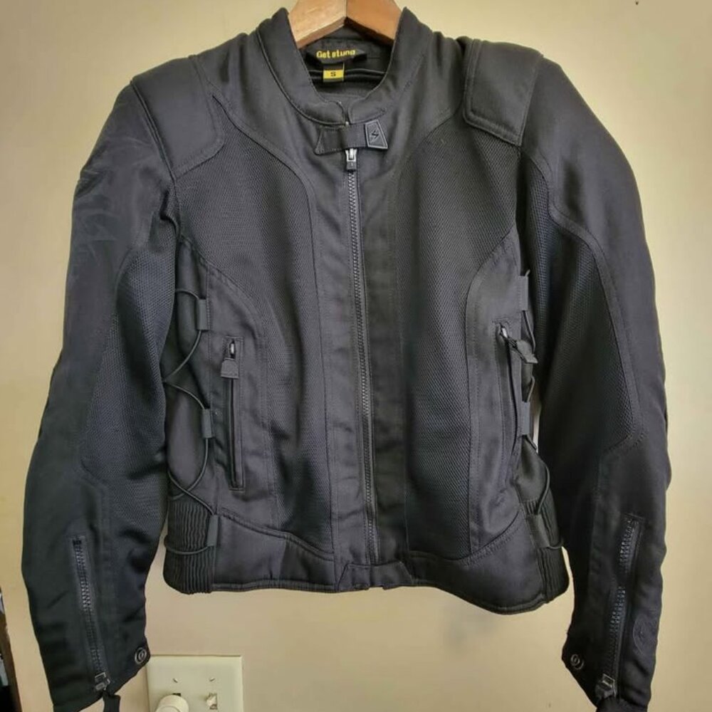 Scorpion Exo Women's Black Motorcycle Jacket